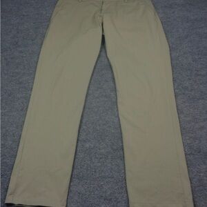 Rhone Commuter Pants Men's 36x32 Khaki Slim Fit Performance Stretch